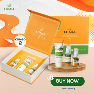 SET2: LUMIA Complete Anti-Acne Skincare Set (Cleansing Gel + Acne Care Serum + Dark Spot & Brightening Serum)