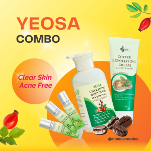 YEOSA 5 Premium Set - A specialized skincare solution specifically designed for body acne.
