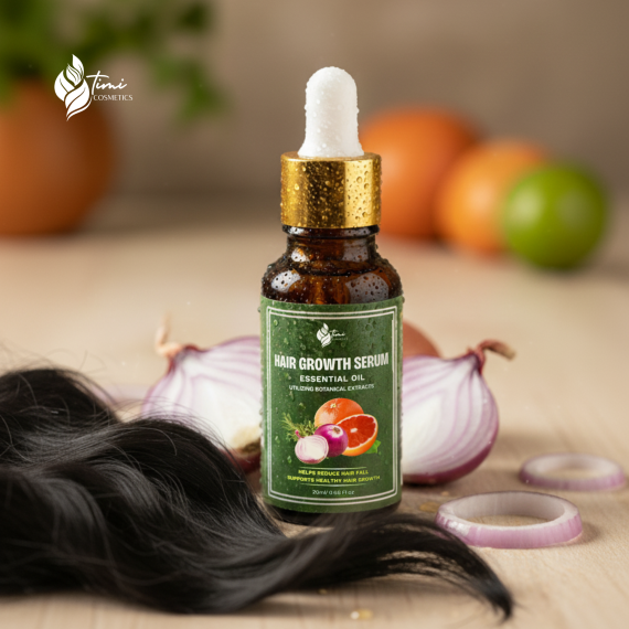 TIMI Hair Growth Serum - Nourishes Hair to Grow Strong and Five Times Faster Than Normal.
