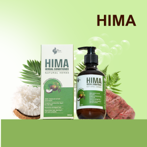 Herbal Conditioner HIMA - Nourishes hair to be silky smooth and healthy, no more dryness and frizz.