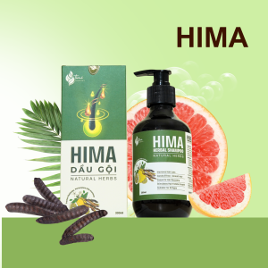 HIMA Natural Herbal Shampoo - Strong and Healthy Hair from Root to Tip