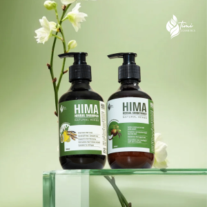 COMBO HIMA - Herbal Shampoo and Conditioner for Smooth Thick, and Strong Hair