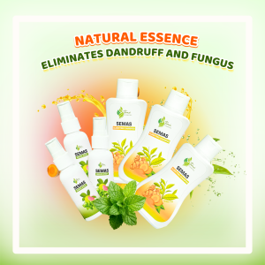 90-Day Treatment to Eliminate Dandruff, Itching, and Scalp Fungus with SEMAS