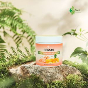 SEMAS – SCALP EXFOLIATING SCRUB | DEEP CLEANSING, SCALP BALANCING & HAIR GROWTH SUPPORT