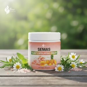 SEMAS – SCALP EXFOLIATING SCRUB | DEEP CLEANSING, SCALP BALANCING & HAIR GROWTH SUPPORT