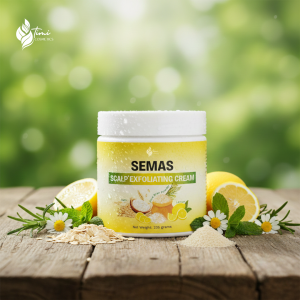 SEMAS – SCALP EXFOLIATING SCRUB | DEEP CLEANSING, SCALP BALANCING & ANTI-DANDRUFF SUPPORT