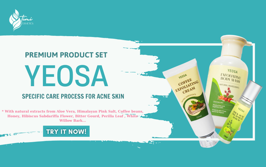 INTRODUCING YEOSA'S NATURAL BODY ACNE TREATMENT SET INTRODUCING YEOSA'S NATURAL BODY ACNE TREATMENT SET