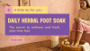 FOOT SOAKING – A MIRACLE REMEDY FOR HOLISTIC HEALTH AND ODOR-FREE FEET