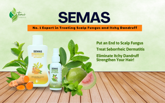 SEMAS – THE NEW SECRET FOR A DANDRUFF-FREE SCALP AND HEALTHY, SLEEK HAIR